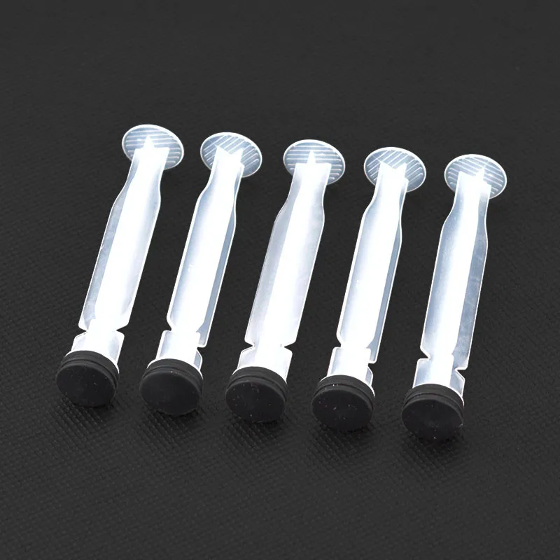 

50pcs 10cc Dispensing Piston Tube Solder Flux Solder Paste Soldering Convenient Use UV Tube Mechanic Plastic Tube Piston