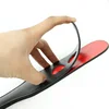Portable Soft Handle Horse Riding Paddle PU Leather Outdoor Game Durable Anti-Slip Horse Whip Horse Racing Practice Tool 2