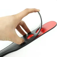 Portable Soft Handle Horse Riding Paddle PU Leather Outdoor Game Durable Anti-Slip Horse Whip Horse Racing Practice Tool 2