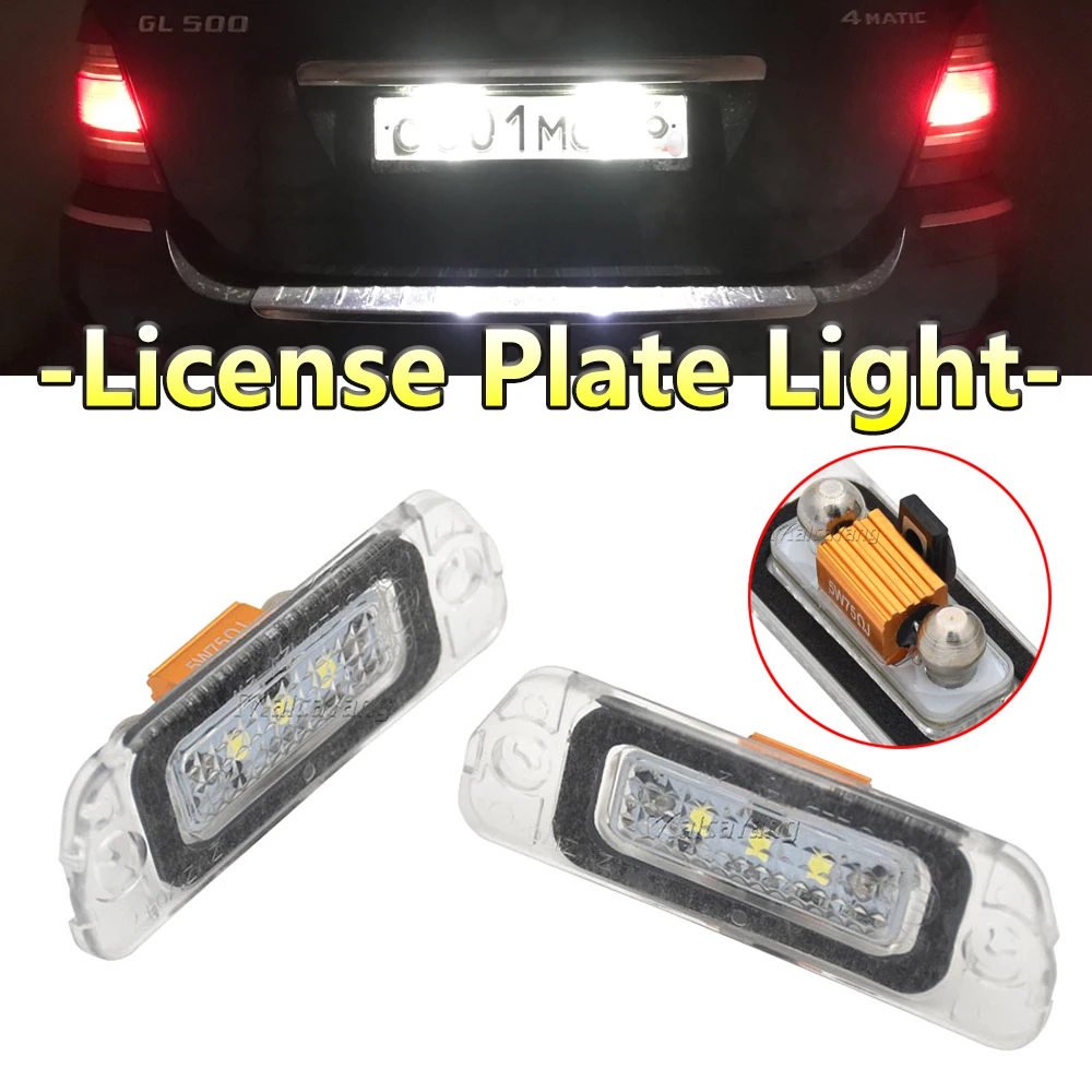 Canbus   LED ȣ ,  ȣ , ޸  W163 W164 X164 W251 ML GL R Ŭ, 2 