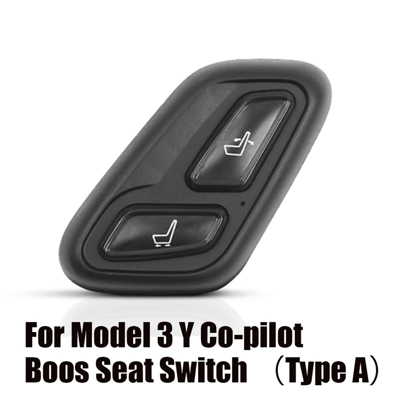 

For Tesla Model 3 Model Y 2021 2022 Co-Pilot Seat Adjustment Wireless Switch Buttons Interior Car Seat Remote Switch