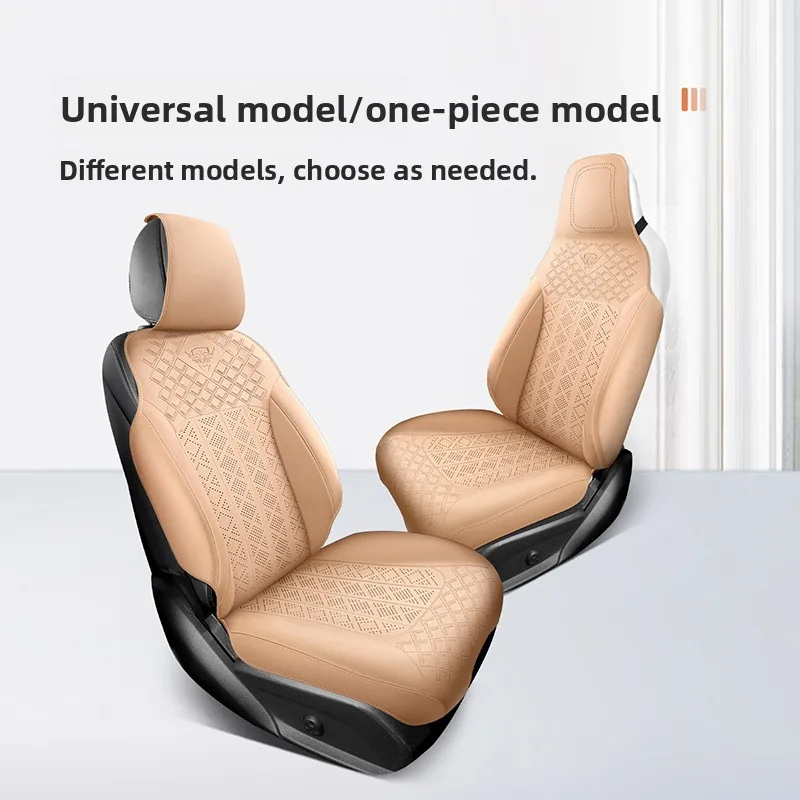 새로운 천공 스웨이드 안장형 자동차 시트 쿠션, 사계절용 시트 패드, 세단, SUV, 픽업트럭에 적합, 통기성 좋은 부드러운 메모리폼
