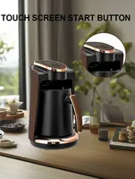 Cafetière électrique brassage thé brassage lait brassage café 250ML tasse unique cafetière turque 550W 6