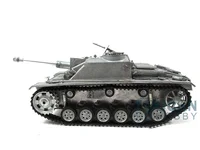 Metal Model Mato 1/16 Scale Stug III KIT RTR RC Tank Infrare Barrel Recoil Metal Color 1226 Toys TH00665 2