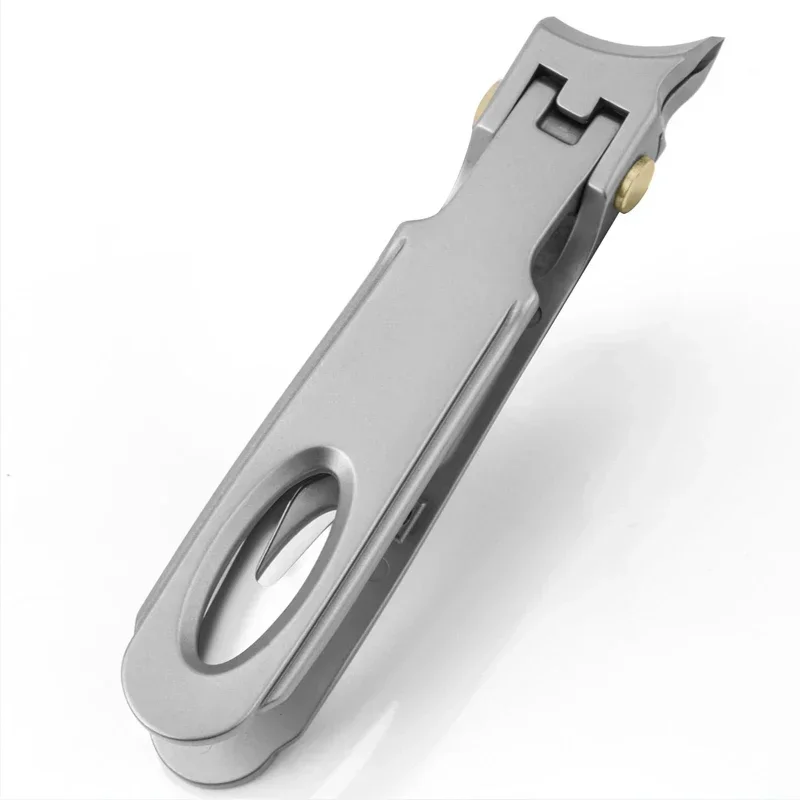 Nail Clippers Stainless Steel Anti Splash Fingernail Cutter Oblique Design Toe Nail Trimmer Manicure Tools Pedicure Scissor