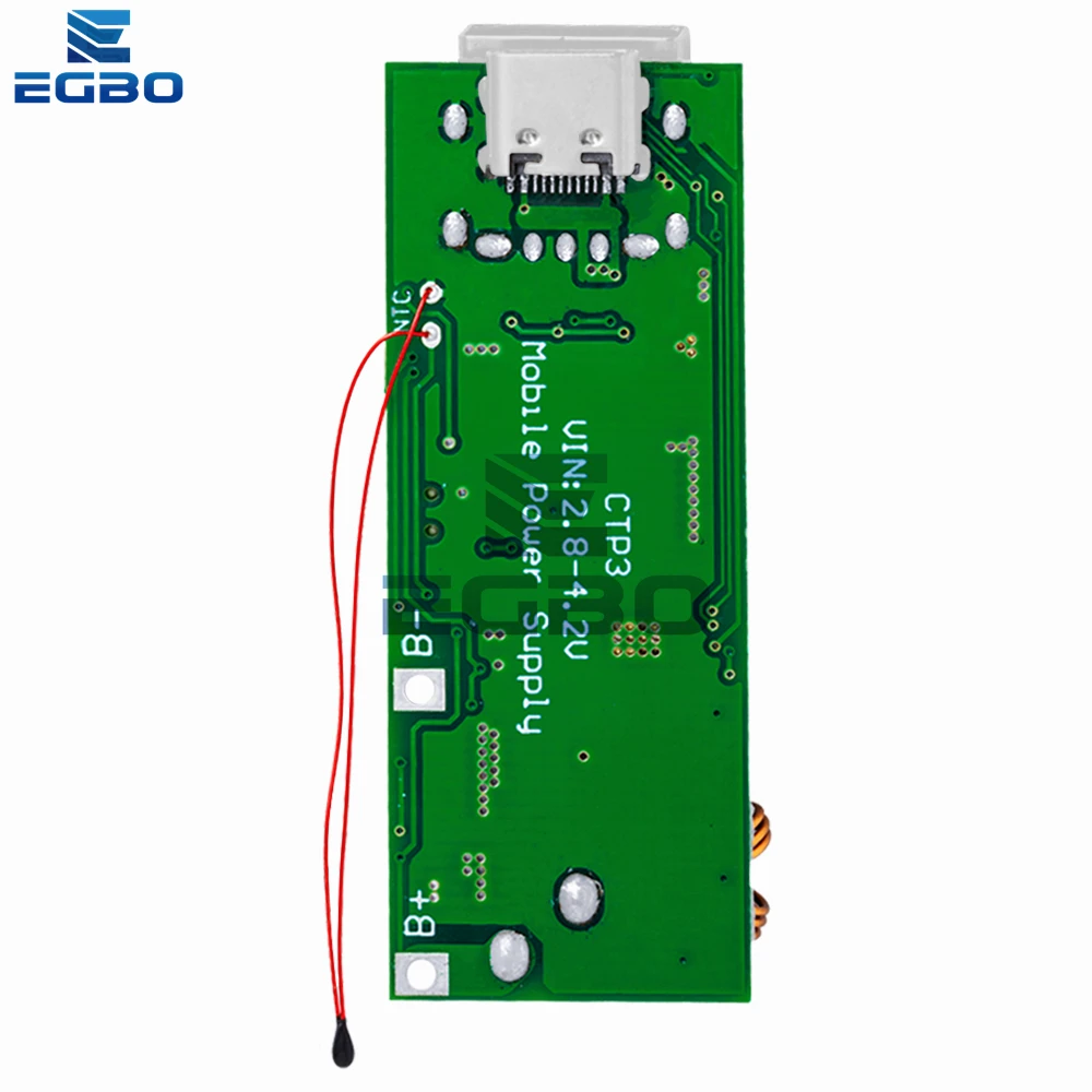 QC4.0 QC3.0 Dual Way PD Banca di potere per telefono cellulare Carica rapida da 3,7 V a 5 V 9 V 4,5 A 18 W Tipo-C USB Boost Caricatore Circuito - Image 4