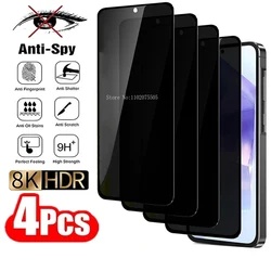 4 - Pack Privacy Screen Protector with Free Fast Shipping - Privacy Glass (For Redmi 10C 4G)