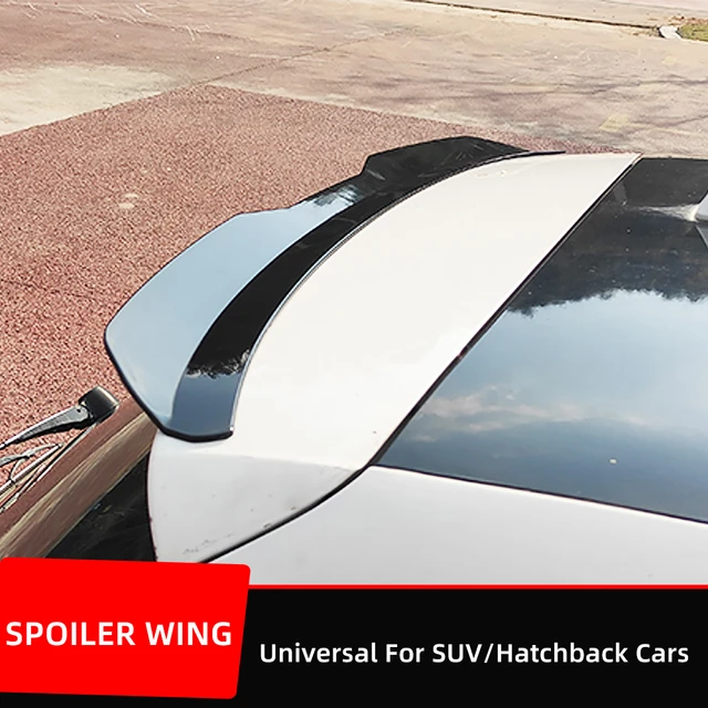 Universal Auto Spoiler Fließheck Geländewagen Heckdach Kofferraum deckel  Lippen flügel abs schwarz Carbon Dekoration 99cm Außen