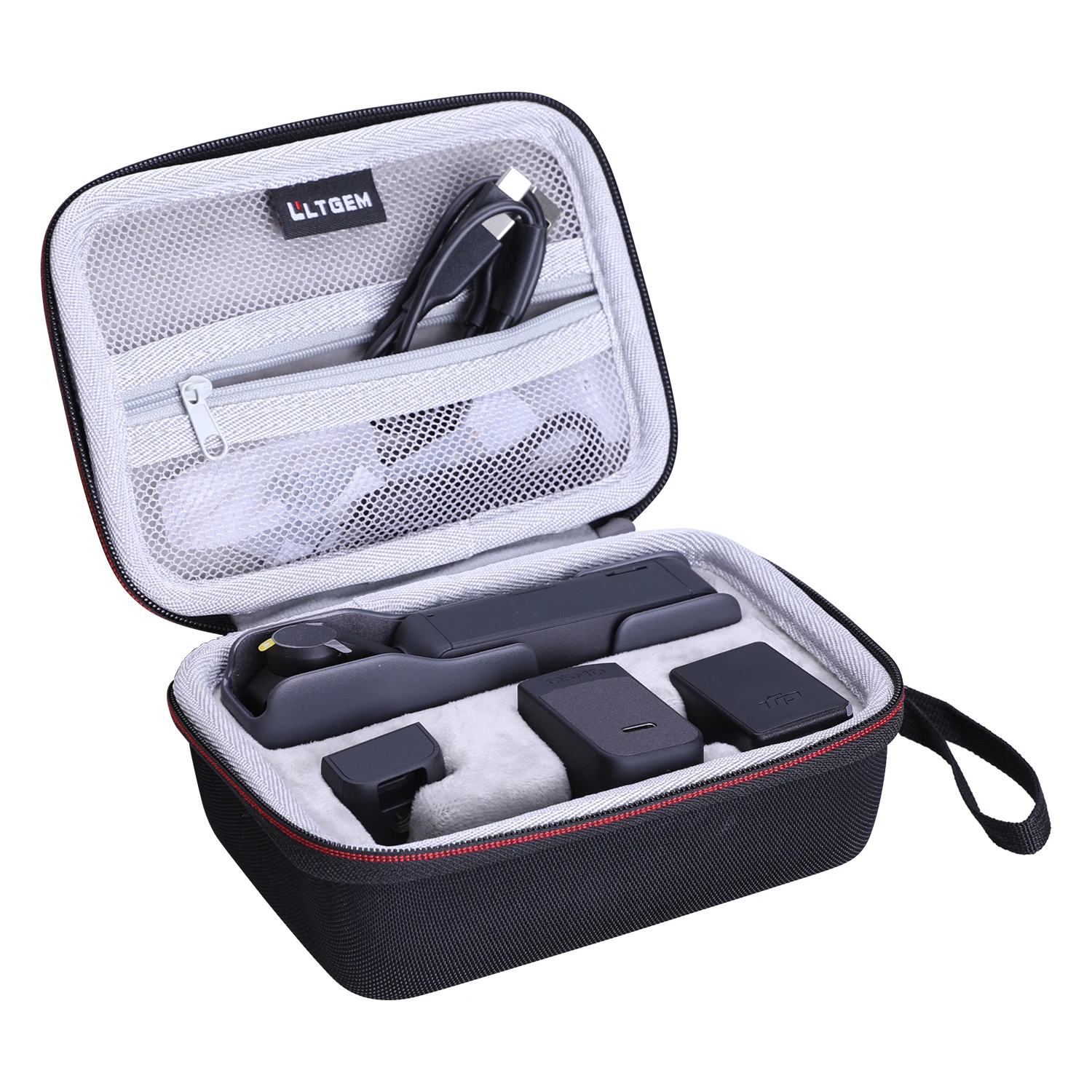 Ltgem Estojo Rígido de Eva Impermeável para Dji Pocket Combo Criador