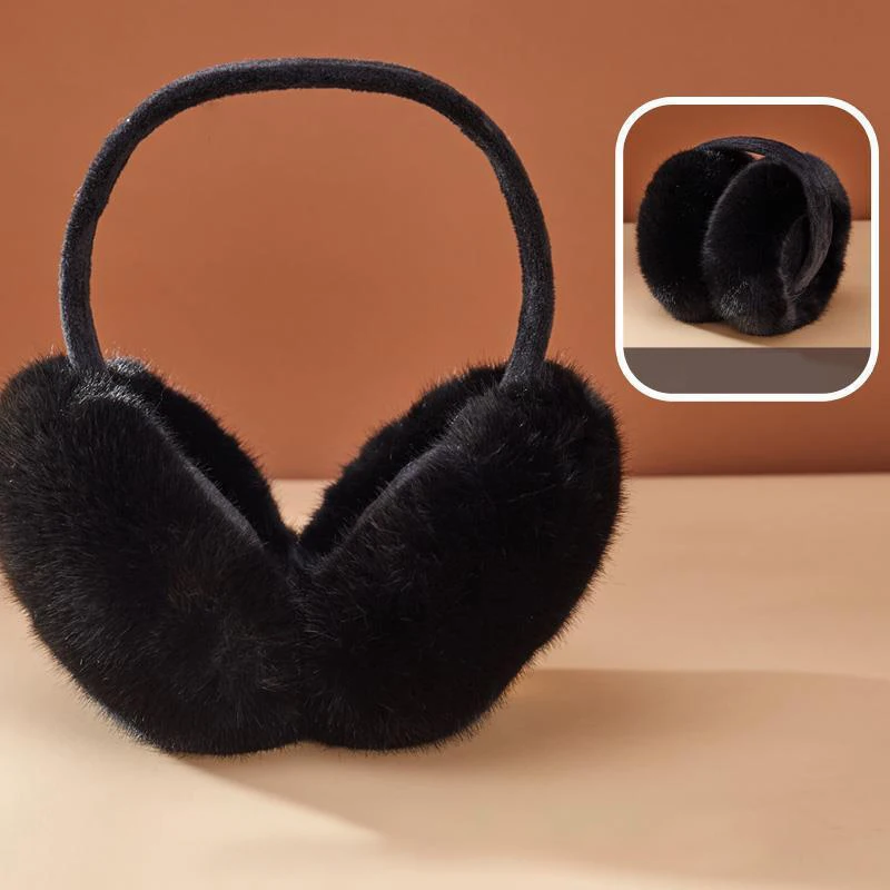 Warm Earmuffs Women Winter Ear Muffs Faux Fur Warm Earmuffs Lady Girls Plush Ear Warmers Outdoor Covers Headband