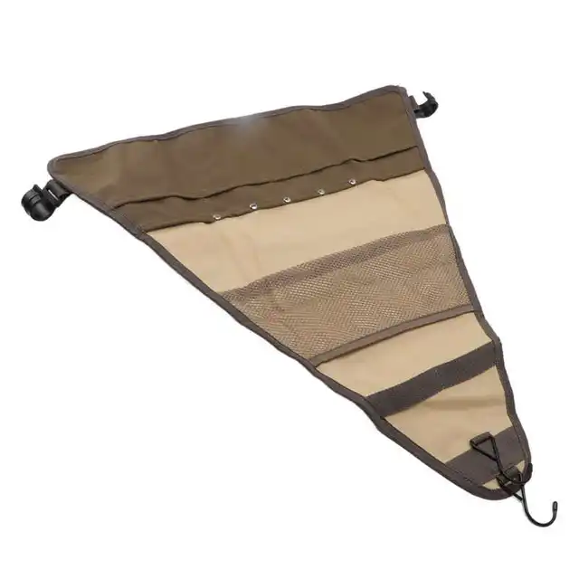 Piknik Evőeszközök Vászon Táska Több Tárolózseb Edényes Grillezéshez - Image 5