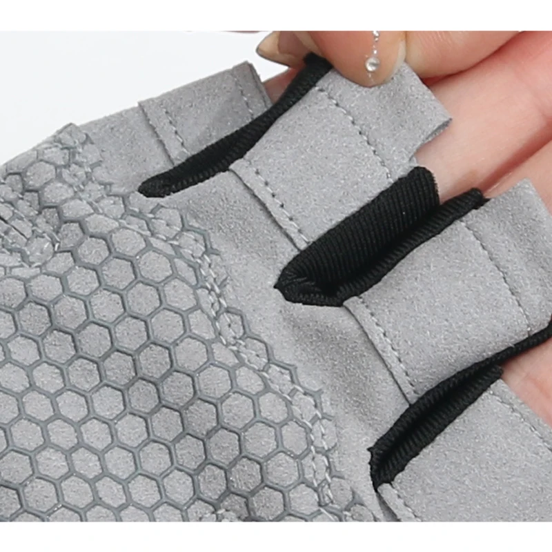 Sports Half Finger Fitness Cycling Gloves, Washable, Non Slip, Wear-Resistant, And Protective For The Palm 5