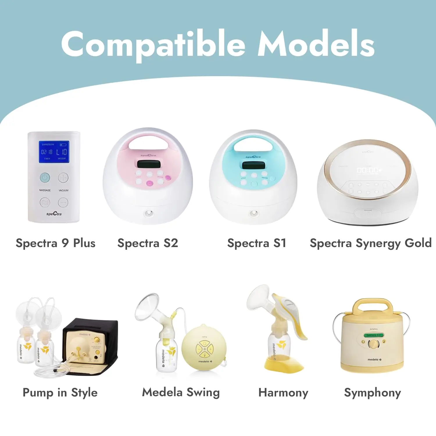 Duckbill Valves for Spectra and Medela, Replaceable Duckbill Valves for Spectra S1 Spectra S2 valves and Medela Pump in Style 2