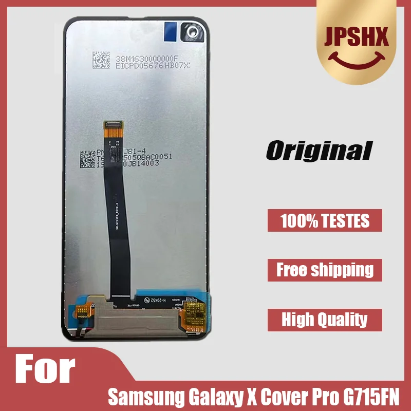 

6.3"Original LCD For Samsung Galaxy X Cover Pro G715FN LCD Display Touch Screen Digitizer Assembly Xcover Pro SM-G715F SM-G715