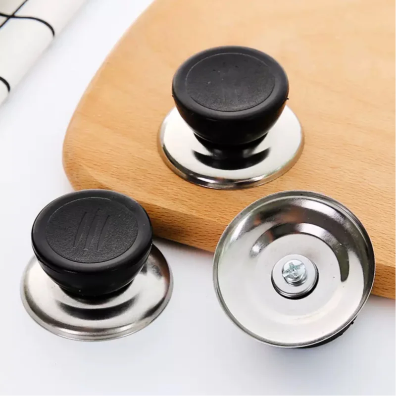 Pot Lid Handle 1/3pcs Replacable Pot Lid Handle Heat-resistant Plastic Glass Pot Button Universal Lid Cap Bead Cover Accessories