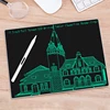 11.5/10.5inch LCD Drawing Board for Work Full Screen Superfine Double/single-sided Handwriting Crystal Magnet Writing Tablet Pad 1