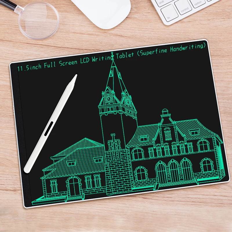 11.5-inch Full Screen Superfine Handwriting LCD Writing Tablet Electronic Drawing Board Kids Graffiti Painting Memo Learn Pads 2