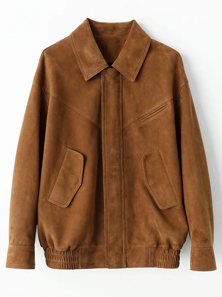 Alta Moda Suede Jacket: Uma Escolha de Estilo e Qualidade para o