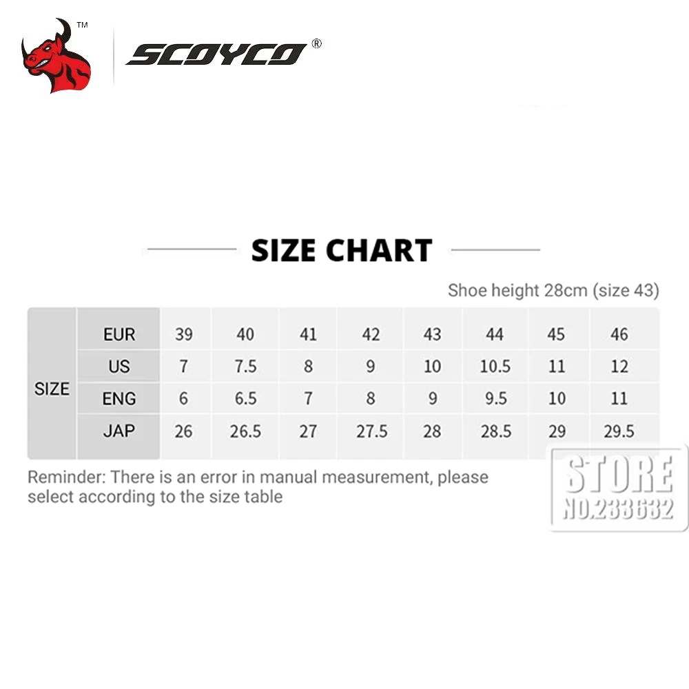Motorcycle Boots Men EU 39-46