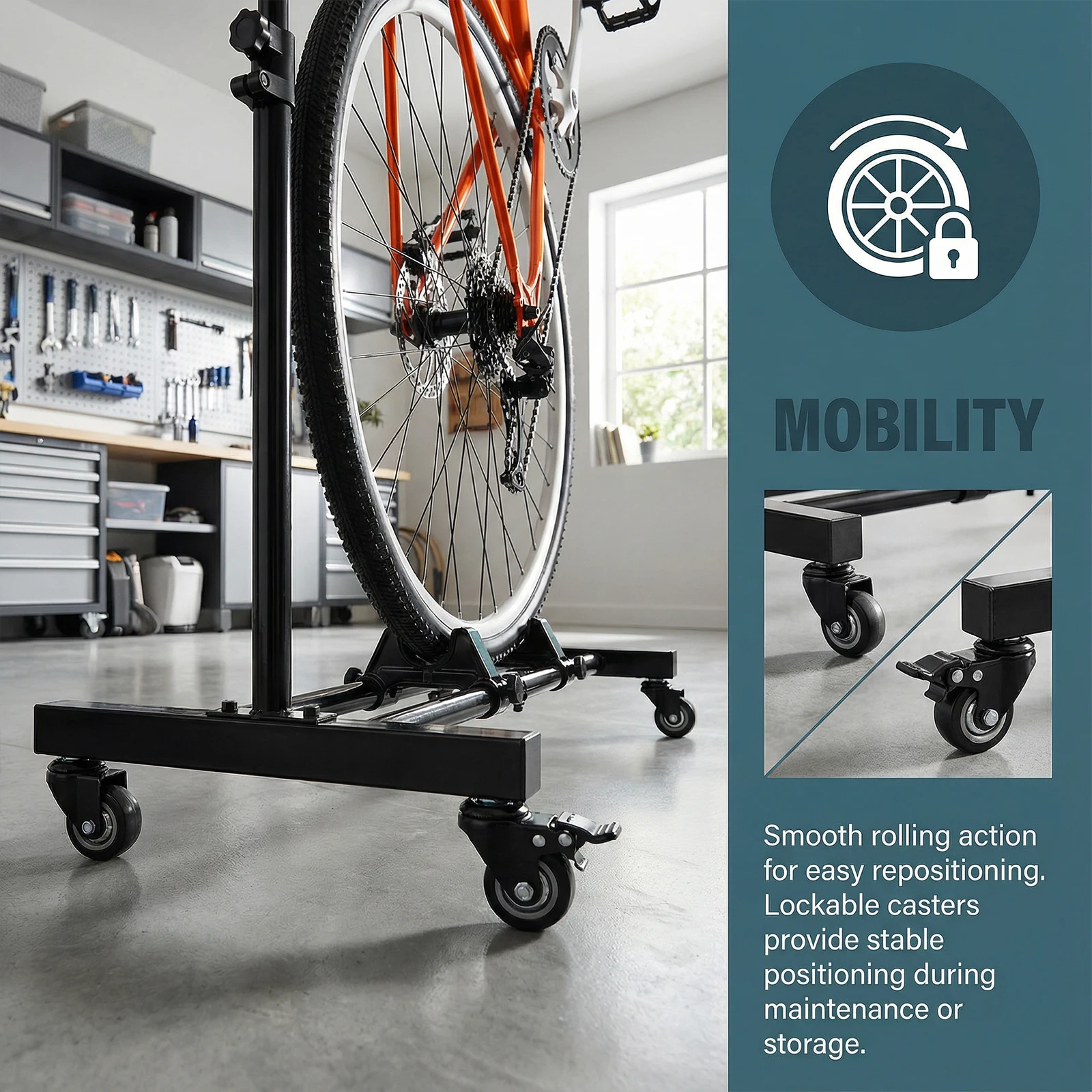Upright Bike Storage Rack 4