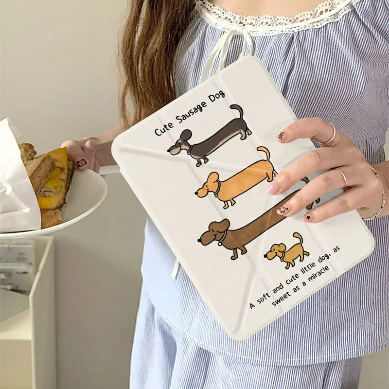 Dachshund Design Pencil Holder Case