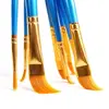 10Pcs/set Nylon Hair Artist Paint Brush Set Watercolor Acrylic Paintbrush Professional Colorful Oil Painting Brushes 4