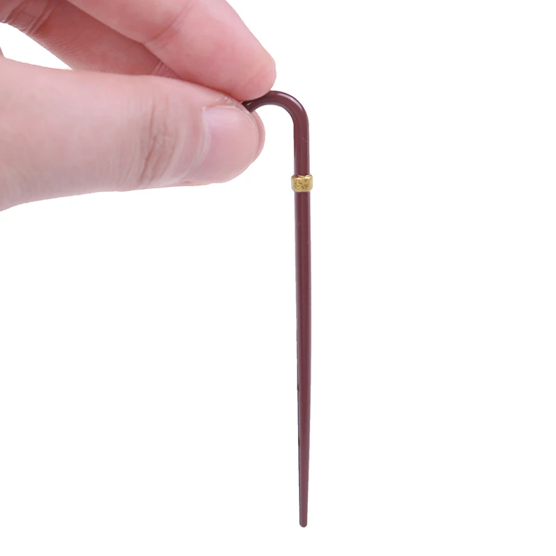 1/12 Dollhouse Miniature Accessories Mini Vintage Simulation Crutch Model Toy