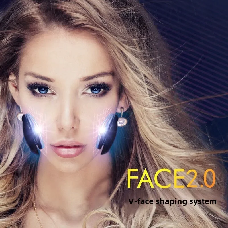Thin Face Artifact, Face Massager, Special Bandage Remove Double Chin Masseter Muscle Cheekbone Electric V Instrument