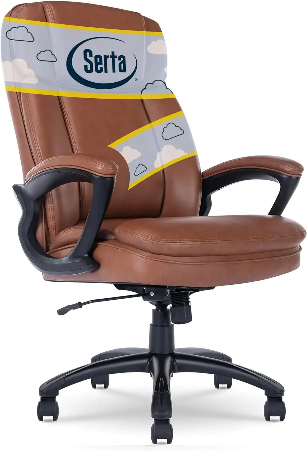 

Fairbanks Big and Tall High Back Executive Office Ergonomic Gaming Computer Chair with Layered Body Pillows