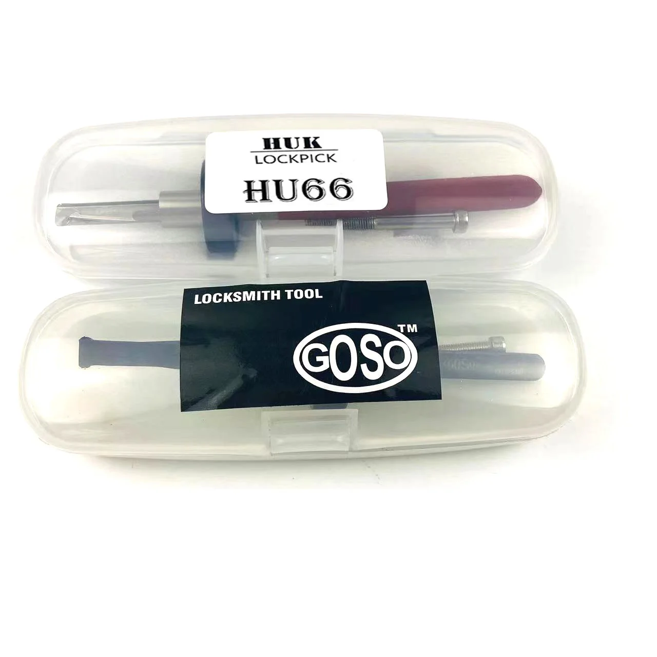 HUK/GOSO HU66 잠금 선택 도구, 빠른 개방 자동차 잠금, 자동 HU66 내부 그루브 잠금 선택 및 수리