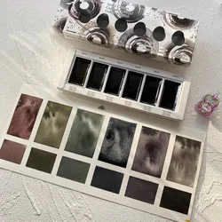 Kuretake Granulating Watercolor Paint Set - 5 Professional Layered Colors (Color 2)
