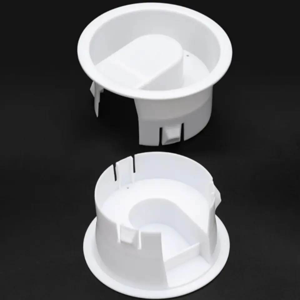 2 Coperchi In Plastica Bianca Per Brocca D'Acqua In Vetro Bistrot - Diametro 7,5 Cm, Antipolvere