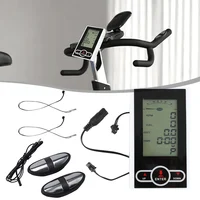 Exercise Bike Monitor Speedometer Display For Stationary Bike Elliptical Trainer With Heart Rate Sensor Time         New