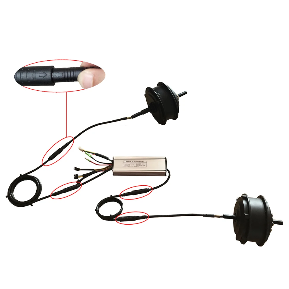 

Контроллер KT контроллер двойного привода Спортивные товары водонепроницаемый разъем компоненты электровелосипеда горный велосипед