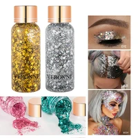 Multifunctional Eye Glitter Nail Hair Body Face Gel Art Flash Sequins Festival Stage Glitter Liquid Eyeshadow Makeup Decoration 2