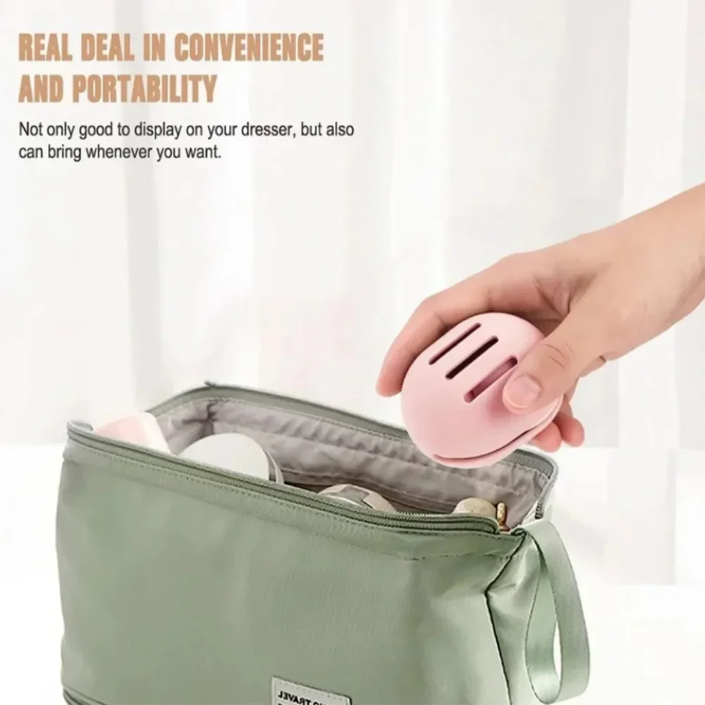 Description Picture 5 of itemMakeup Sponge Holder Eco-Friendly Silicon Holder Breathable Beauty Egg Organizer Travel Protable Sponge Blender Storage Puff Box