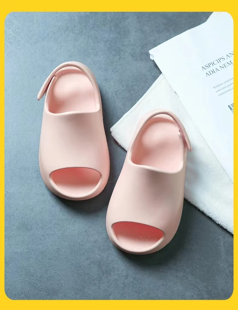 Summer Kids Sandals Baby Light Nonslip Girls Boys Outdoor Sandals Slides Waterproof Toddles Slippers