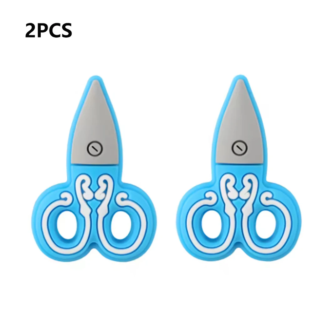 2 Blue Scissors