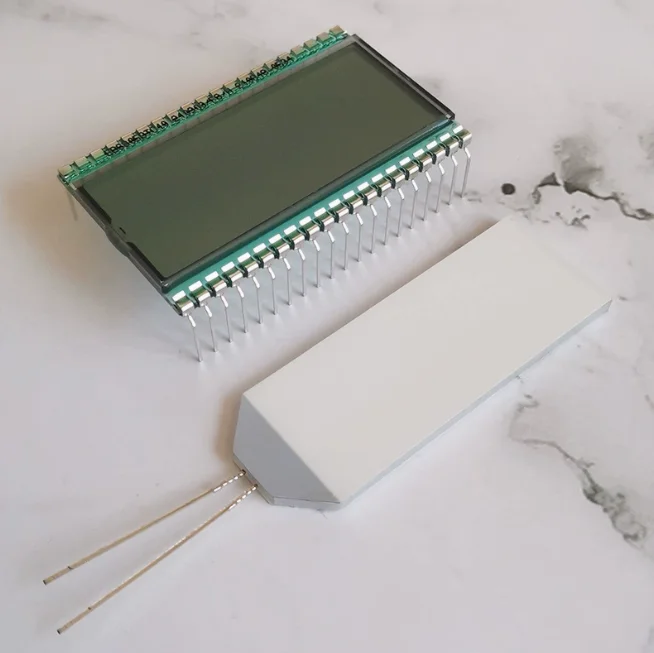 40PIN TN Positive 4-Digits Segment LCD Panel Industrial Ultra-wide Temperature Digital Display Screen Static Drive 5V