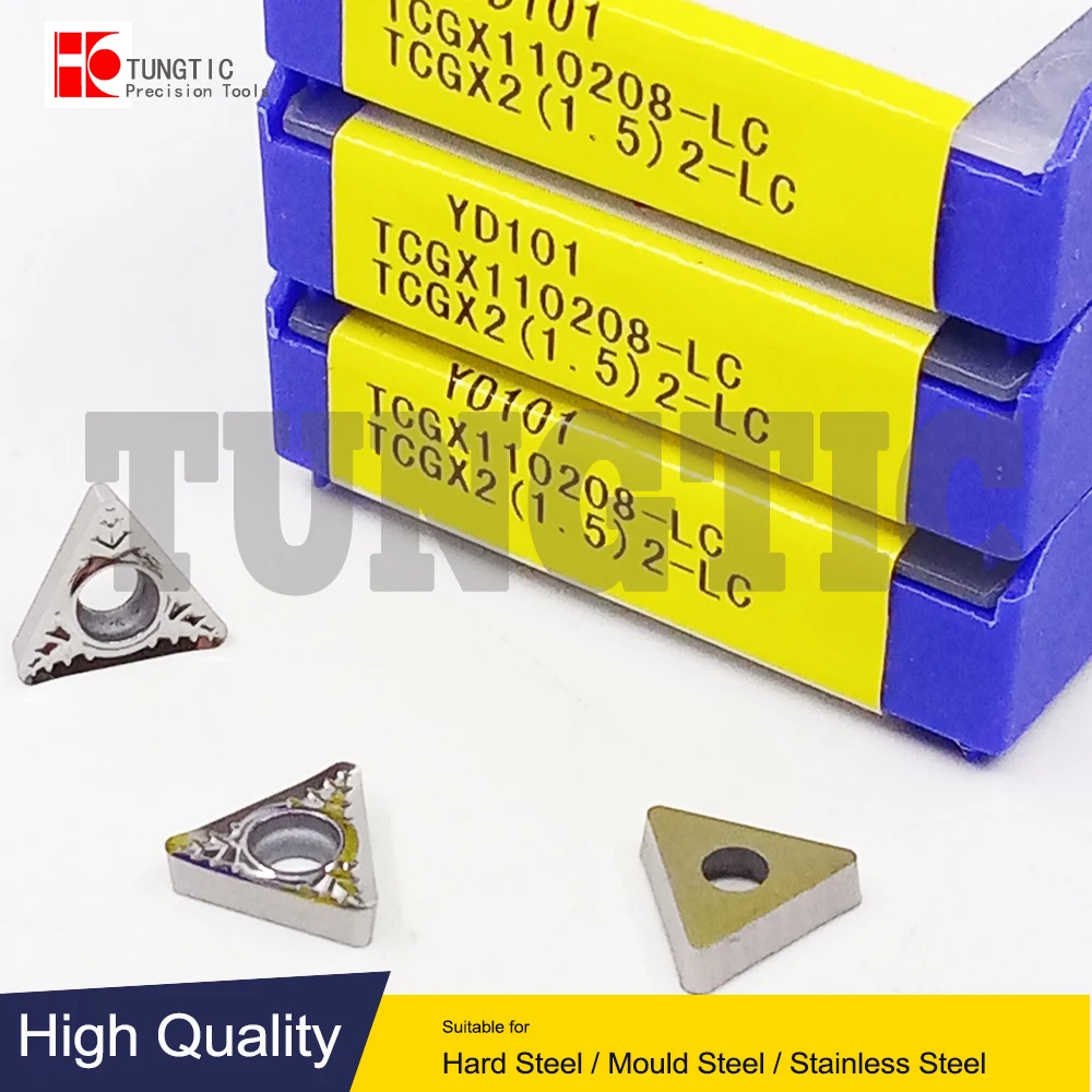 

TCGX110208-LC Milling Inserts Carbide Cutter For CNC TCGX 110208-LC