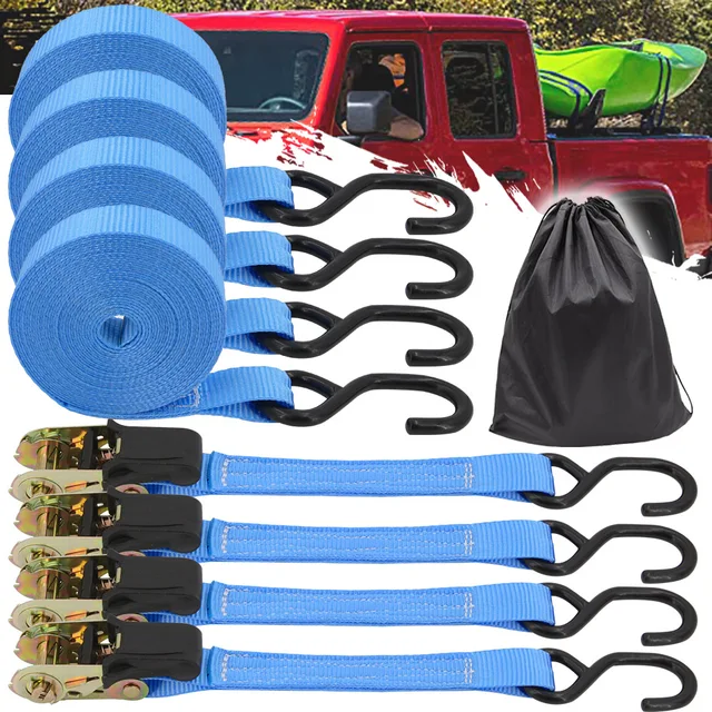 6M Ratchet Tie Down Straps 1