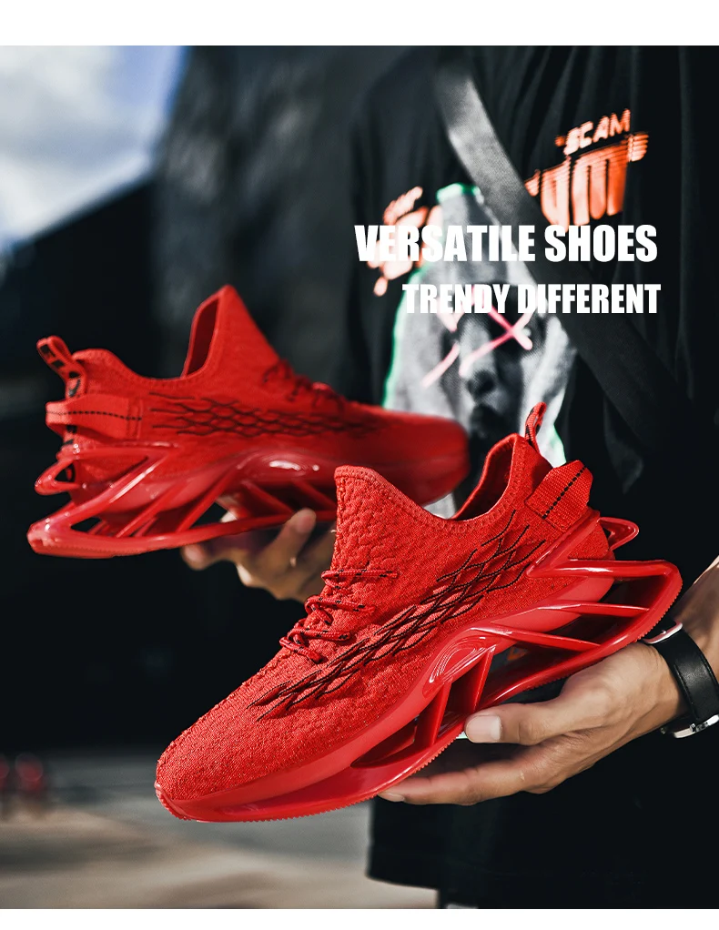 Men Sneakers Trainer Race Breathable, Fashion Loafers Running Shoes - Uniqwear