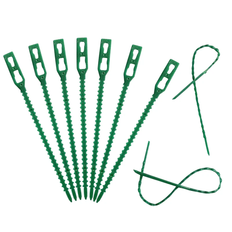 Reusable 13cm Plastic Plant Support Clips Clamps For Plants Hanging Vine Garden Greenhouse Vegetables Tomatoes 100pcs plastic plant clips plastic plant supports plant clips plant support connector