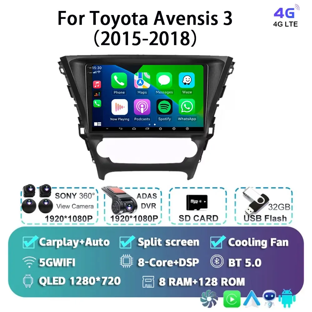 2K 8G-256G CAM DVR