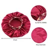 Hair Bonnet for Sleeping Silk Hat Satin Hat Hair Night To Sleep Bonnets Silk YM02 4