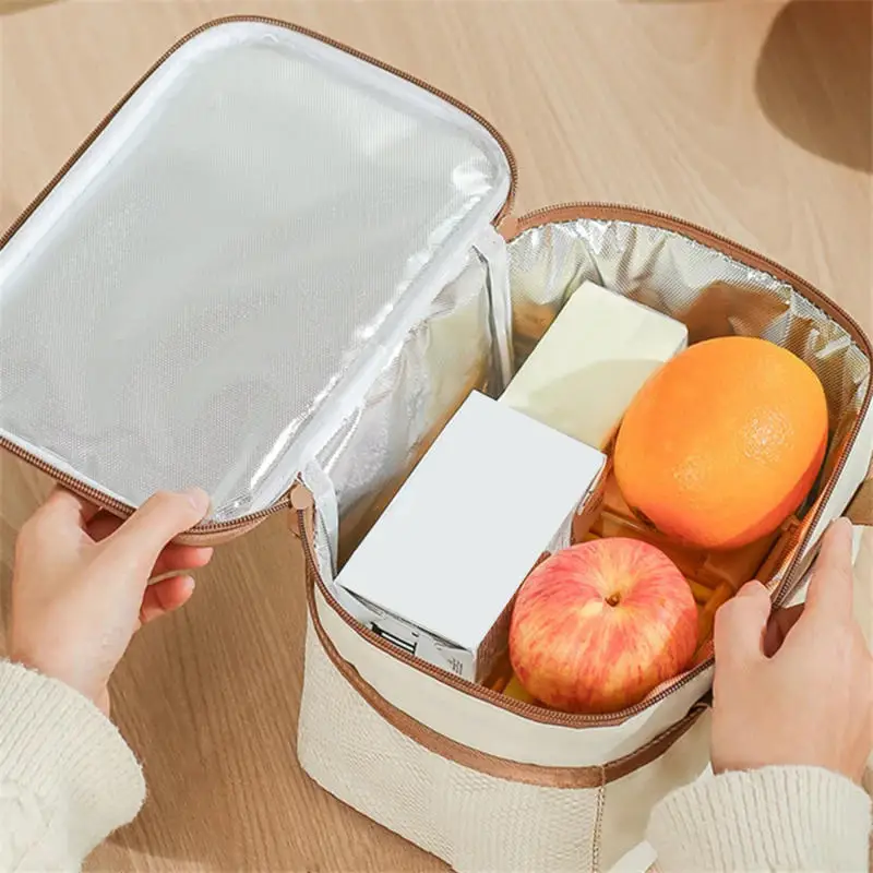 Multifunctional Thickening Tote Cooler Lunch Bags For Women Men Large Capacity Travel Picnic Waterproof Lunch Box 2