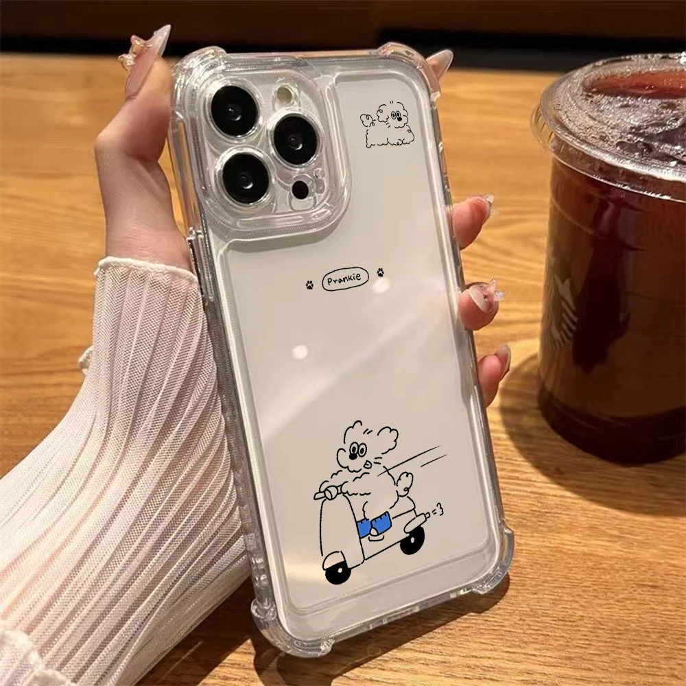 Adorable Korean Dog Design Phone Case