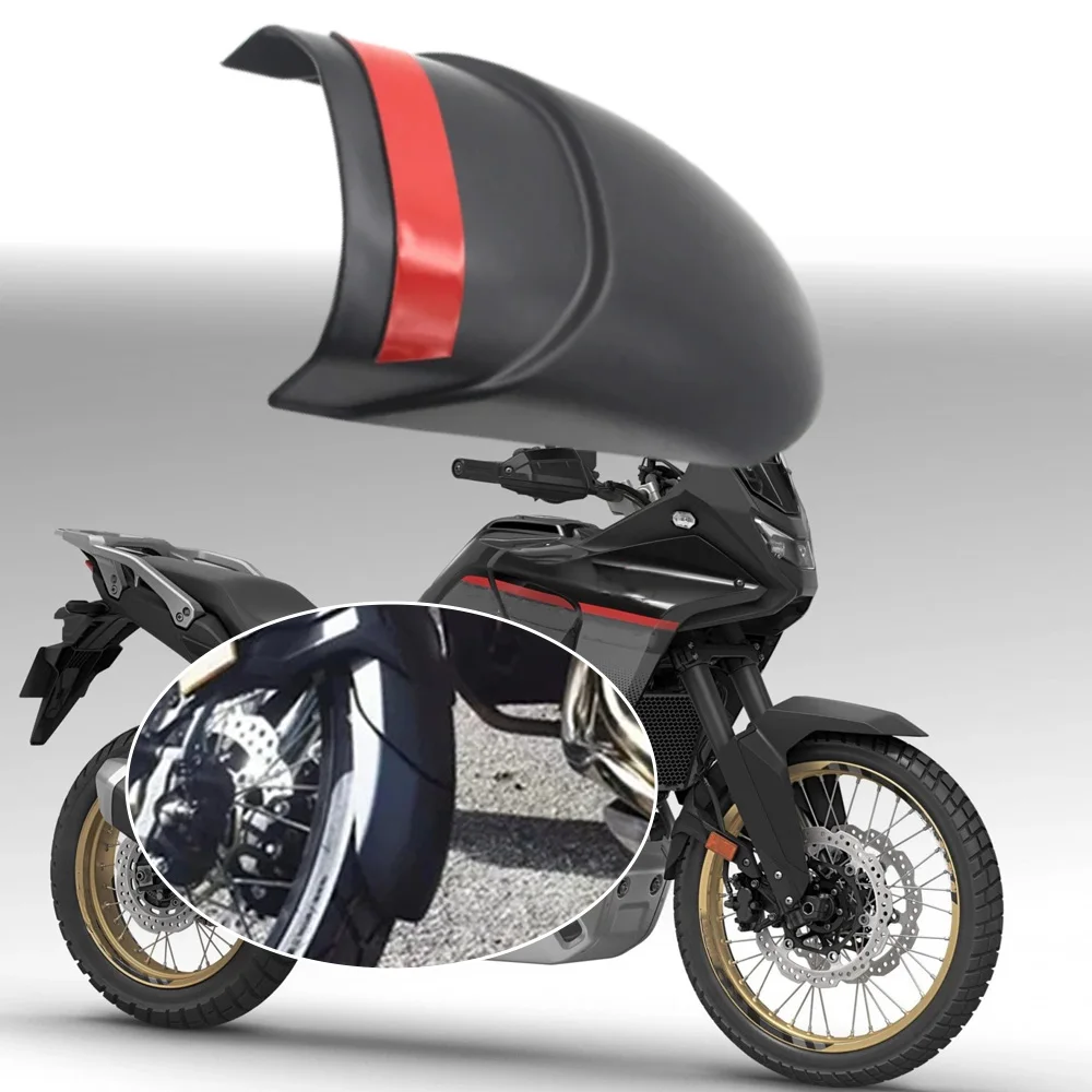 혼다 XL750 Transalp 2022 2023 2024 오토바이 프론트 머드 가드 확장 교체 플라스틱 오토바이 액세서리