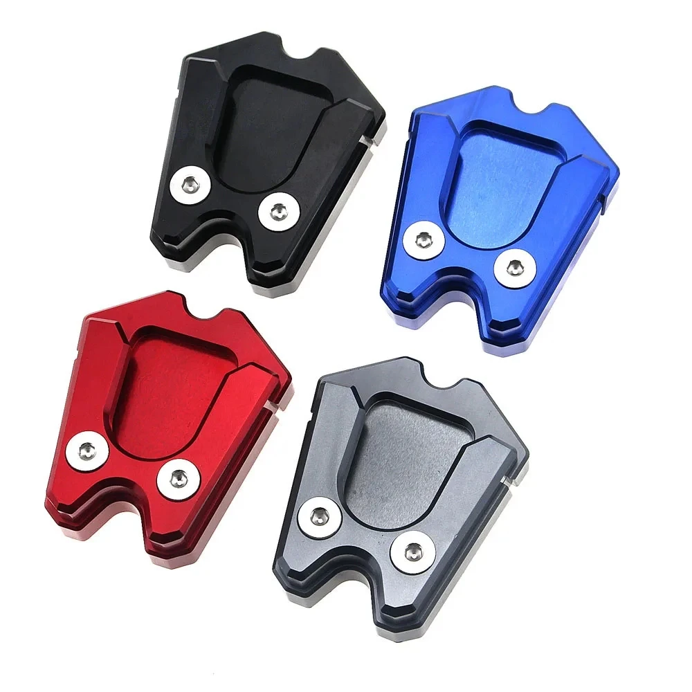 

Motorcycle CNC Alunimun Kickstand Foot Side Stand Enlarge Extension Pad Support Plate for VESPA GTS GTV 3Vie Sprint LX