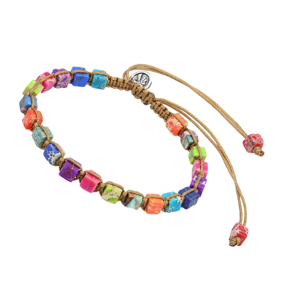 

1Pc Seven Chakras Energy Stone Crystal (Colorful)